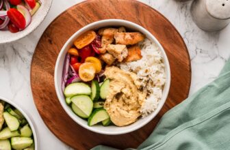 Quick Mediterranean Chicken Rice Bowl (High Protein, 15 Minutes)