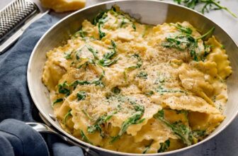 Creamy Lemon Ravioli (One-Pan, 20 Minutes)